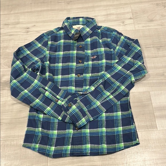 NWT Vintage Men’s Size M Hollister Flannel - Picture 2 of 4